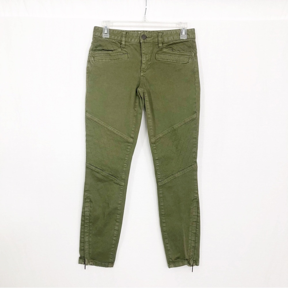 Tory Burch Utility Cargo Pants, Size 27, Green